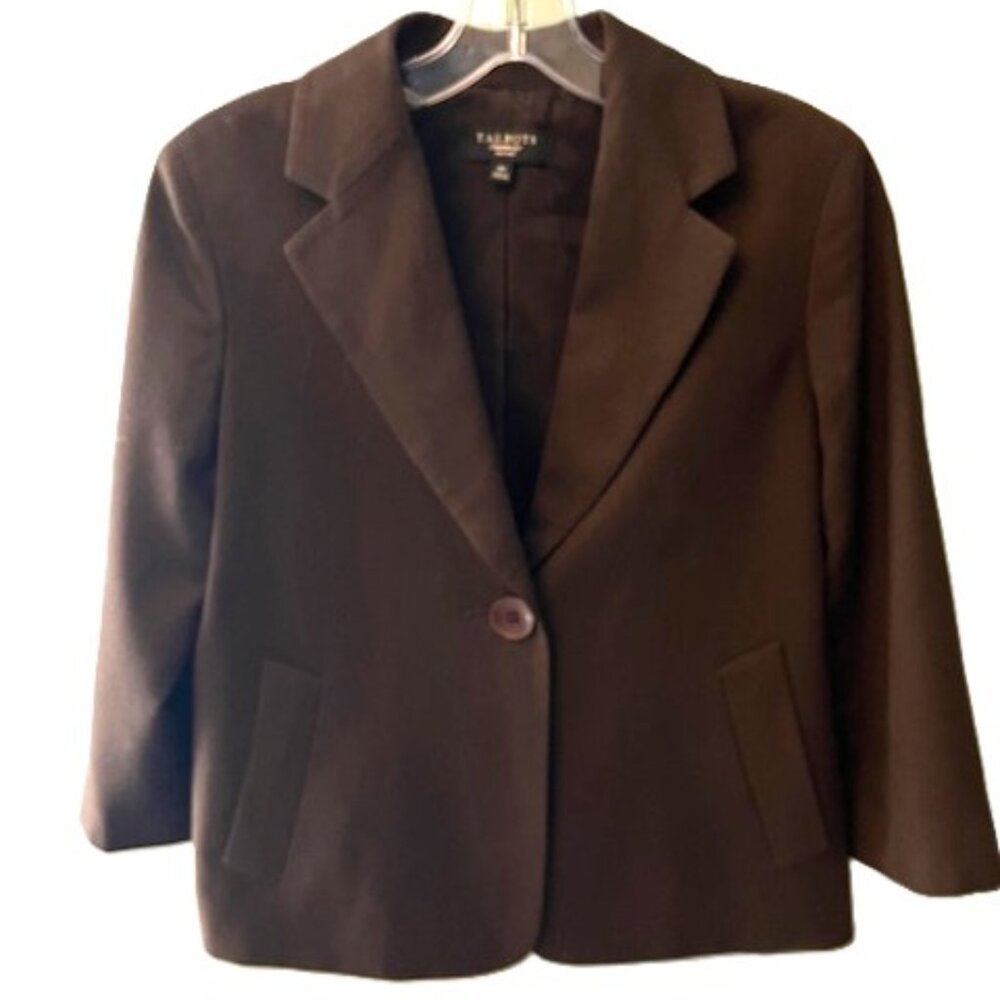 Brown Blazer from Talbots